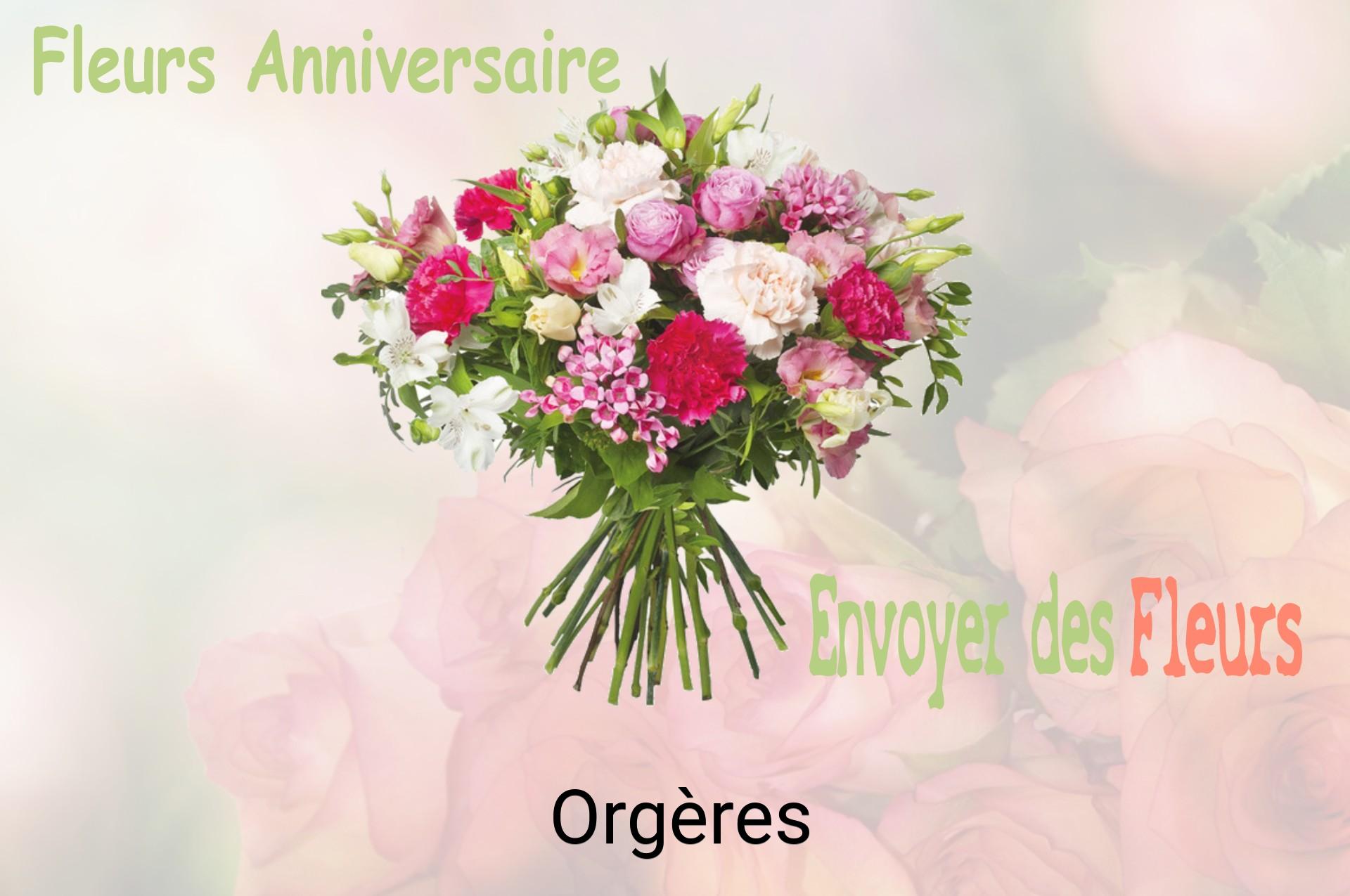 Bouquet de fleurs d’anniversaire livré à Orgères
